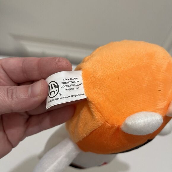 A&A Global Halloween Pumpkin Ghost Plush 8" Stuffed Toy With Tag - Picture 9 of 9